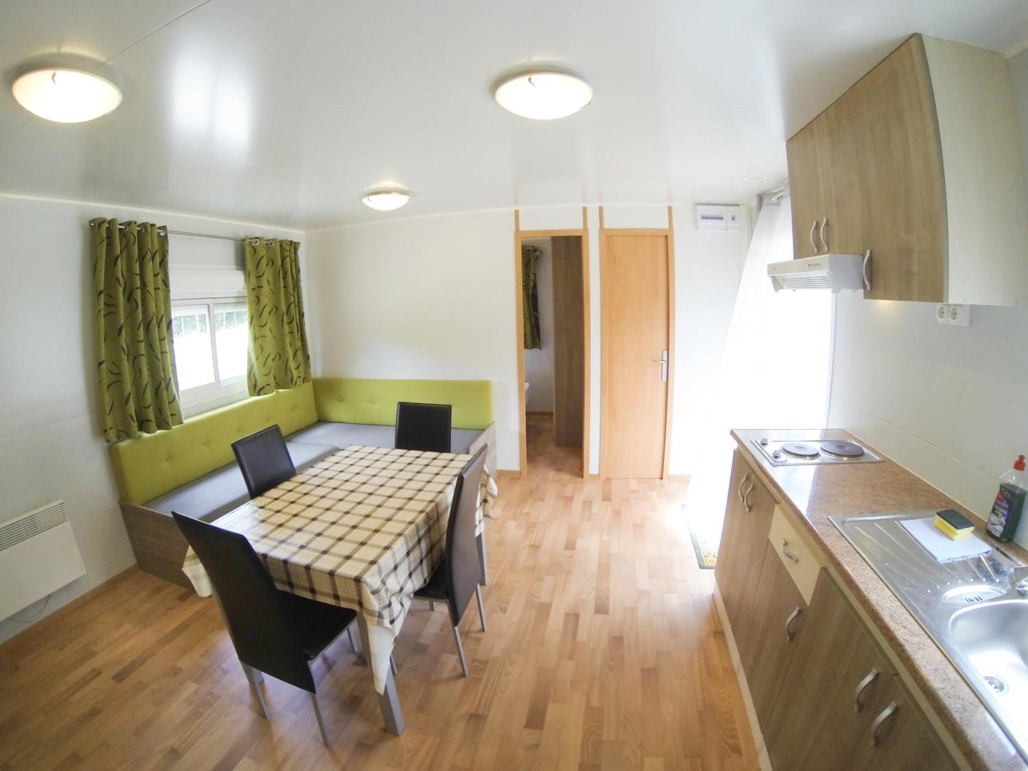 Camping L'Espelt La Pobla de Lillet Kamer foto