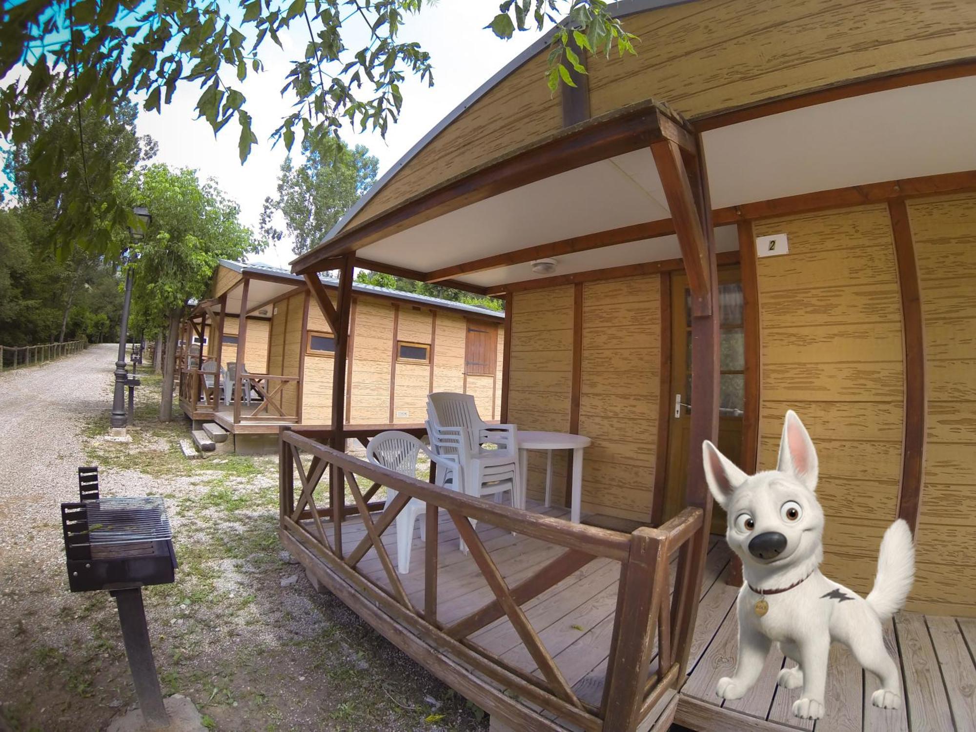 Camping L'Espelt La Pobla de Lillet Buitenkant foto
