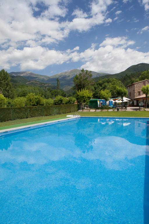 Camping L'Espelt La Pobla de Lillet Buitenkant foto