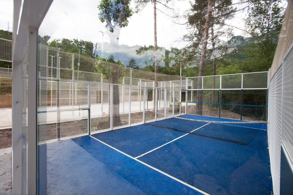 Camping L'Espelt La Pobla de Lillet Buitenkant foto