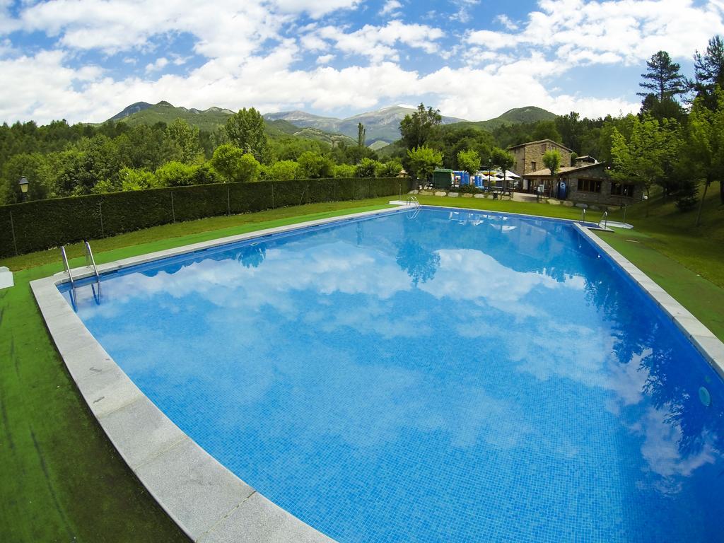 Camping L'Espelt La Pobla de Lillet Buitenkant foto